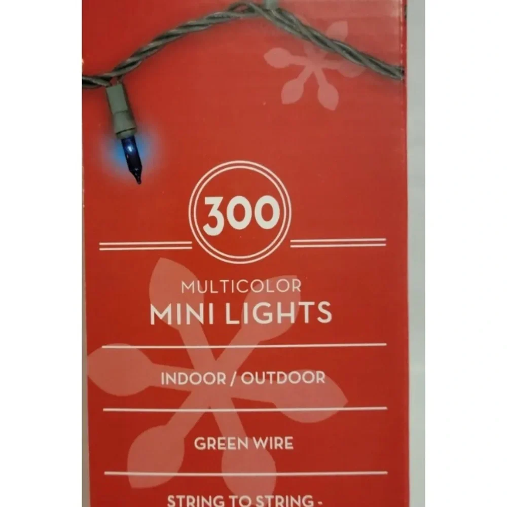 2 Boxes 300ct Multicolor Mini String Lights Christmas Holiday 59ft by Rite Aid